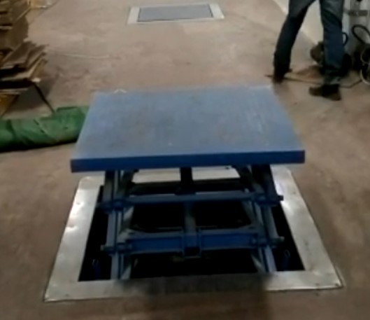 Гидравлический ножничный стол, 500 кг, П.Камчатский