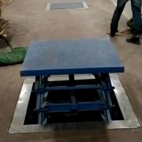 Гидравлический ножничный стол, 500 кг, П.Камчатский