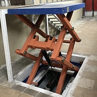 Ножничный стол, 2000 кг, Самара