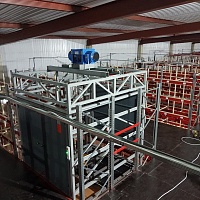 Подъемник в металлокаркасной шахте, 1500 кг, Ростов-на-Дону